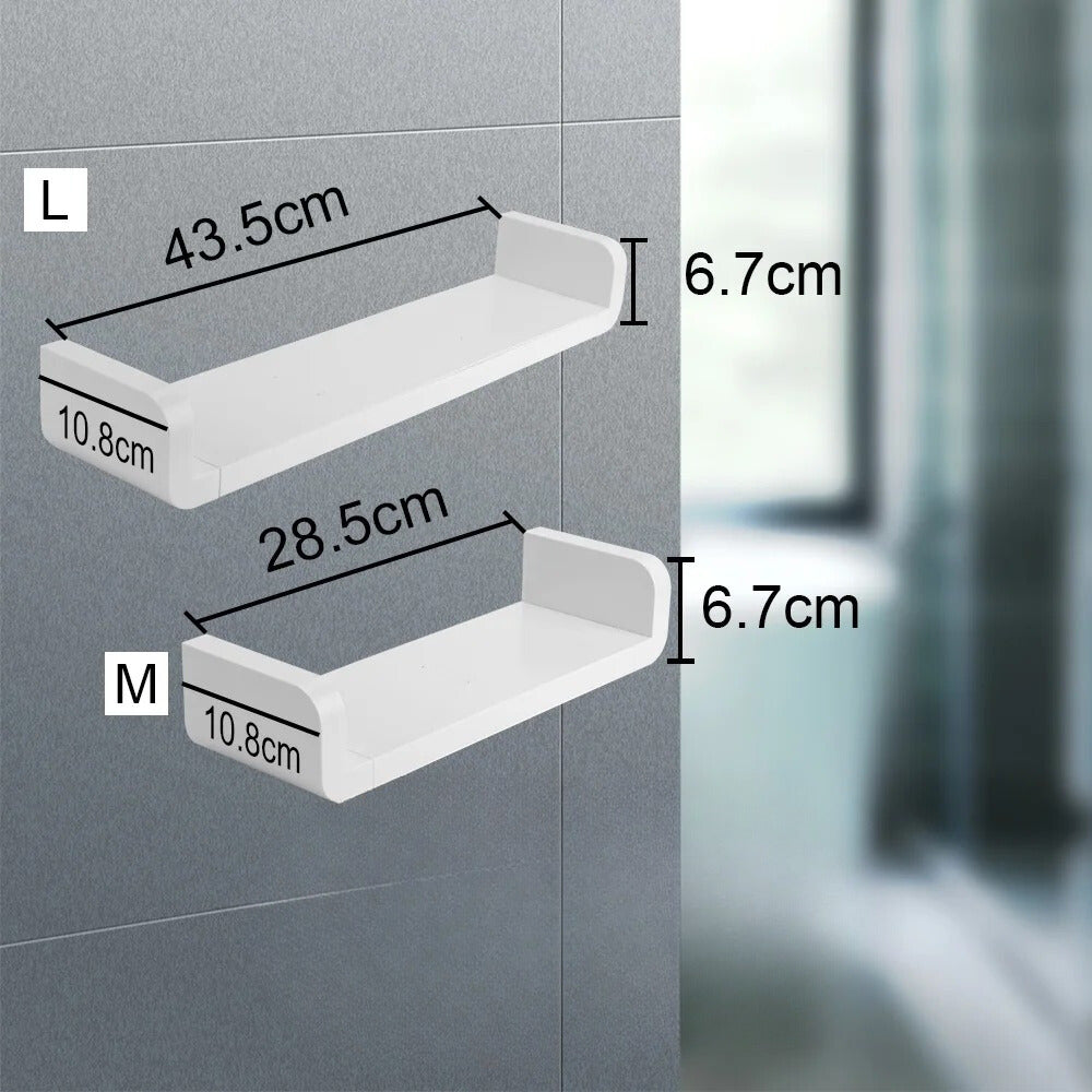 Étagère murale blanche en PVC - SAHA