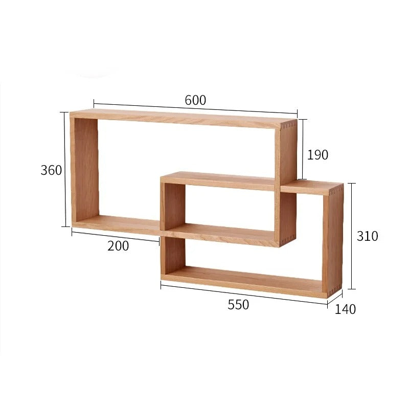 Étagère cube murale en bois - JADEN